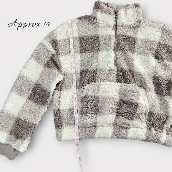 Hippie Rose Sherpa Quarter-Zip Long-Sleeve Top - Picture 13 of 15